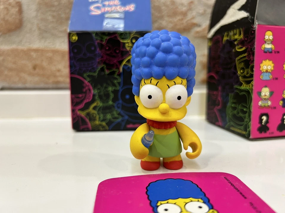 Kidrobot THE SIMPSONS FIGURES 3" VINYL ART FIGURE Lotto di 16 Personaggi!!!🛑 - Immagine 2 di 4