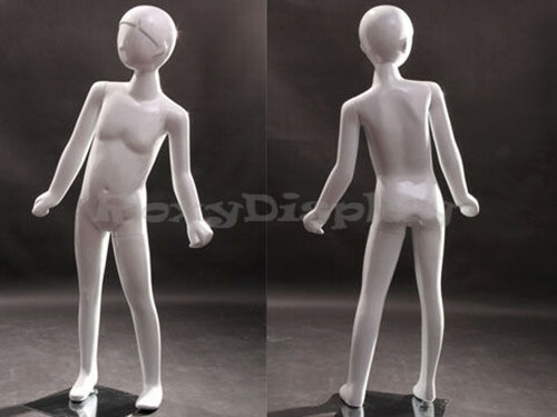 Child Fiberglass Abstract Mannequin Dress Form Display #MZ-TOM7 - Picture 3 of 3