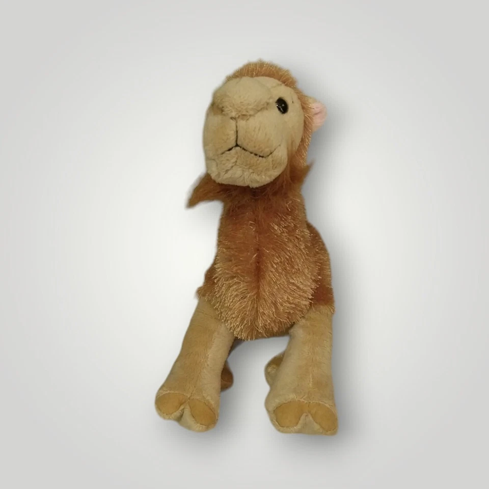 GANZ Webkinz Soft Plush Stuffed CAMEL Animal Beige Brown Small 9" Toy - Image 2 of 4