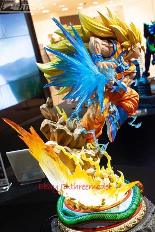 DRAGON BALL Z - Statuette 1/4 - Super Saiyan Son Goku - 64cm :  : Figurine Prime 1 Studio Dragon Ball