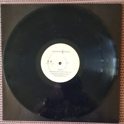 Madonna Frozen 1998 UK Promo-only 12'' Vinyl 3 Versionen inkl. erweitertem Clubmix