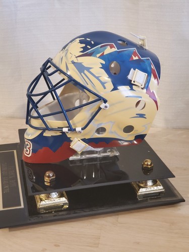 PATRICK ROY SIGNED 1996 EA SPORTS LARGE MINI REPLICA AVALANCHE MASK STEINER COA - Picture 2 of 12