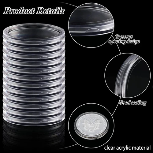 Coin capsules coin capsules / capsules coin capsule 21 mm -45 mm - Picture 3 of 24