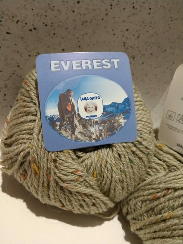 Lana Gatto "Everest" Lot of 2(50g Balls) Color#6960 -Made in Italy- - Picture 8 of 8