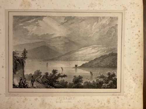 1827 Lithographs Scotland Views & Castles Set of 10 - Picture 8 of 16