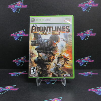 #ad #ad Refurbished Frontlines Fuel of War Xbox 360 Complete Excellent Cond $20.95