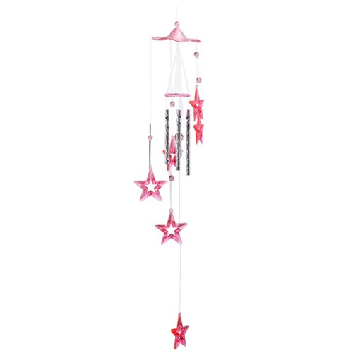 1X Outdoor Dolphins stars Wind Chimes Hanging Ornament Home Yard Garden Decor - Picture 7 of 10