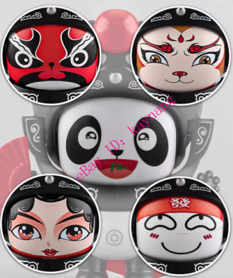 Sichuan Opera Face Changing Doll Panda Style Variable 5 Faces Four color Options