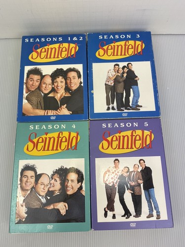 Seinfeld Series Seasons 1- 5 DVD Box Sets Lot - Includes All Discs - FREE SHIP - Picture 3 of 4