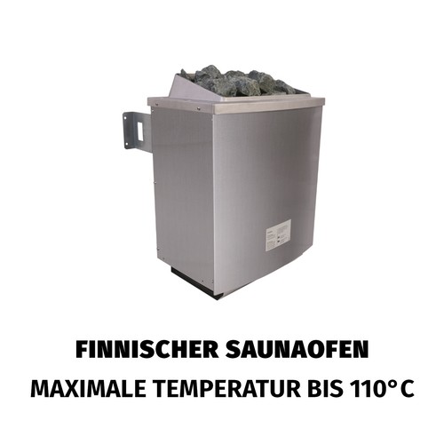 Sauna Außensauna Saunahaus Gartensauna Karibu nordische Fichte Garten Natur - Bild 7 von 13