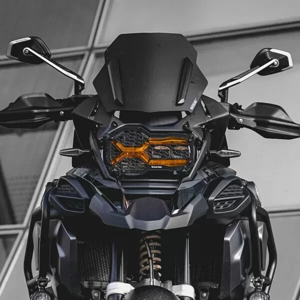 Par de protectores de manos Isotta humo claro BMW R1200R 2015-2018 Foto 4 de 4