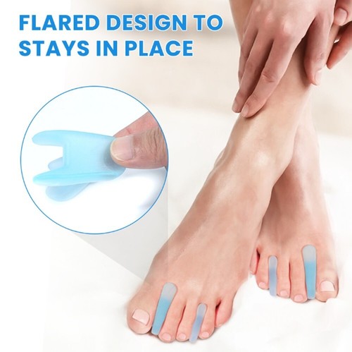 Gel Toe Separators for Bunion Relief– Toe Straightener for Corn, Blister Prevent - Picture 4 of 6