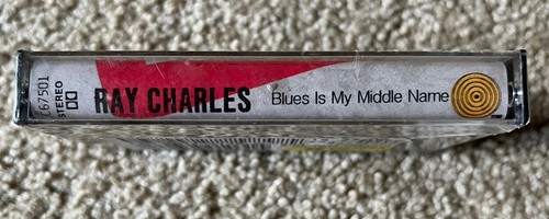 Sealed! - RAY CHARLES - Blues Is My Middle Name CASSETTE 1984 Golden Circle MINT - Picture 3 of 3
