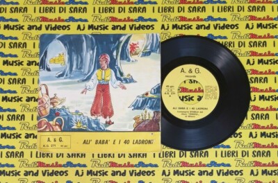 LP 45 7''COMPAGNIA STABILE DEL DISCO ENNEGI Ali baba'e i 40 ladroni no cd mc vhs