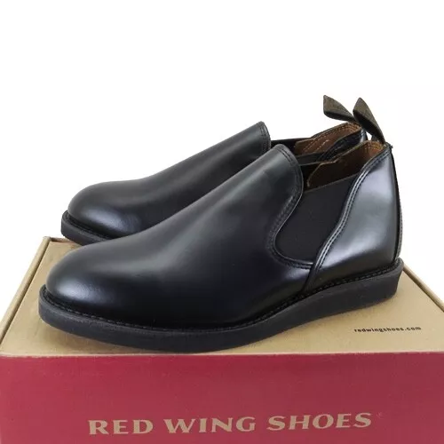 NWB! Red Wing 9198 Size 10D/28cm POSTMAN ROMEO BLACK CHAPPARAL Leather USA  Made