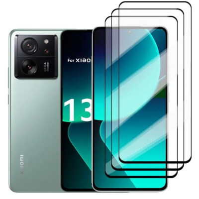 Für Xiaomi Redmi Note 13 12 Pro 13T 14T Voll Gehärtetes Glas Displayschutzfolie