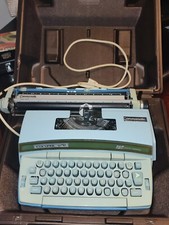 1970s Smith Corona Electric Typewriter Coronet Automatic 12  Portable w/Case thumbnail