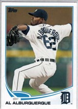 2013 Topps Update #US232 Al Alburquerque NM-MT Tigers