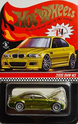 Hot Wheels COLLECTORS Premium RLC 2006 BMW E46 M3 EXKLUSIV RED LINE CLUB