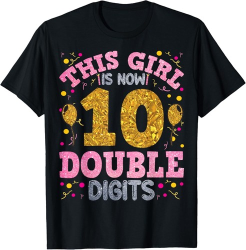 It's My 10th Birthday | This Girl Is Now 10 Years Old T-Shirt Hoodie