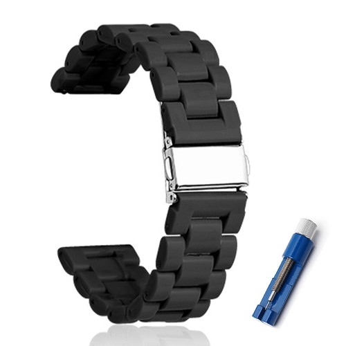 22MM Watch Band With Watch Setter For Omega X Swatch Replacement - Photo 16 sur 26