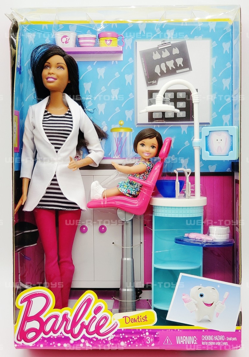 Barbie You Can Be a Dentist African American Doll & Playset
