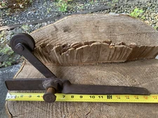 VTG HAND MADE ADJUSTABLE LOGGERS CROSSCUT SAW LOG UNDERCUTTER UNDERBUCKER TOOL