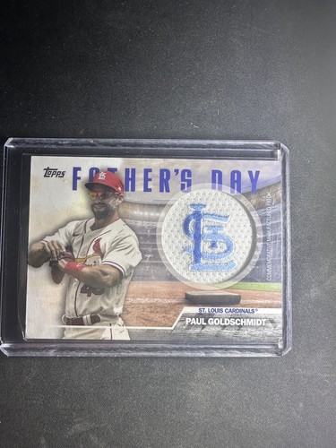 2023 Topps #FD-PG Paul Goldschmidt Fathers Day Relic Patch St. Louis Cardinals - 第 1/2 張圖片
