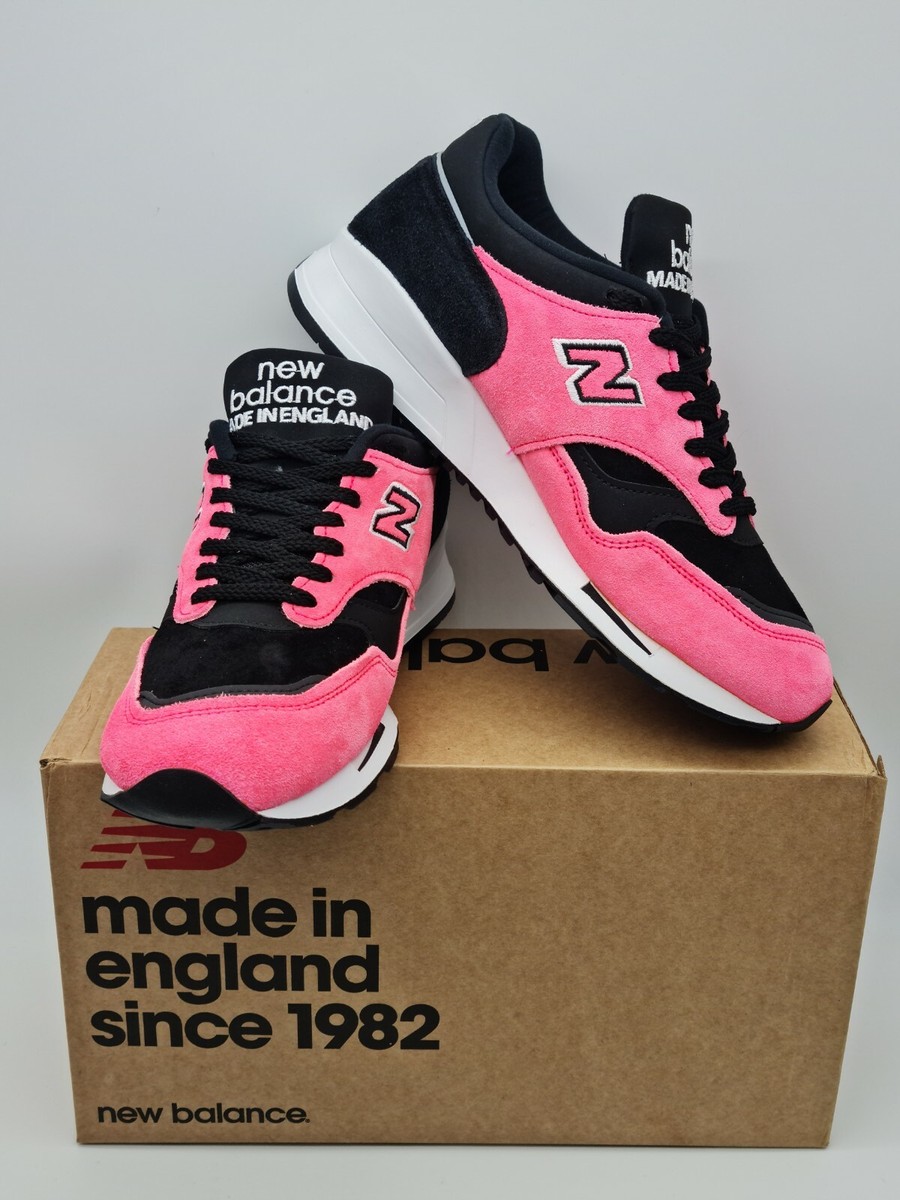 日本未展開UK製M1500NENブラックxネオンピンク新品26.5cmスウェード NEW BALANCE M1500NEN BLACK NEON PINK MADE IN ENGLAND US8.5