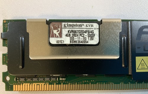 KVR667D2D4F5/4G Kingston 4GB Memory Module Q4C - Picture 2 of 4