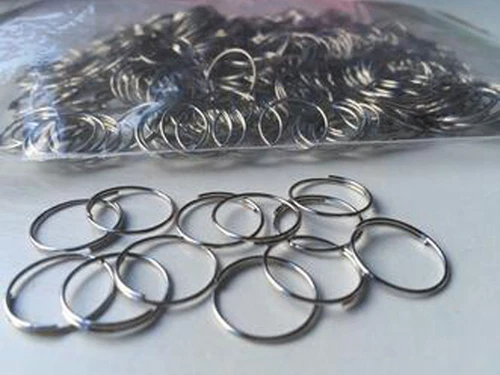 1000pz Connettore Anello Cromato 12MM Lampadario Parti Catena Cristallo da Appendere - Foto 2 di 4