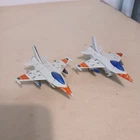 Vintage 1985 GoBots Heat Seeker MR-49 Fighter Jet Bandai