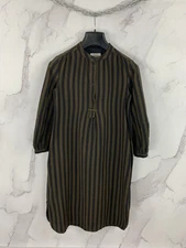 TOAST 'Emma' Wide Stripe Cotton Shirt Dress 8 UK