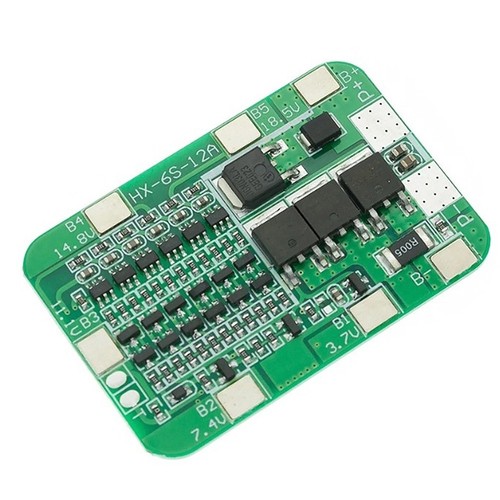 Placa de protección PCB 6S 15A 24V de 1 pieza para paquete de 6 celdas de batería de litio de iones de litio - Imagen 14 de 18