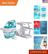 Nav ge Nasal Irrigation System - Rapid 30 Sec Saline Rinse Kit with 30 Salt Pods