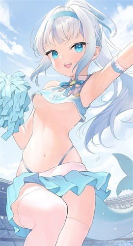 Gawr Gura Hololive SAME SUMMER Illustration Collection Doujinshi Book From Japan - Picture 5 of 5
