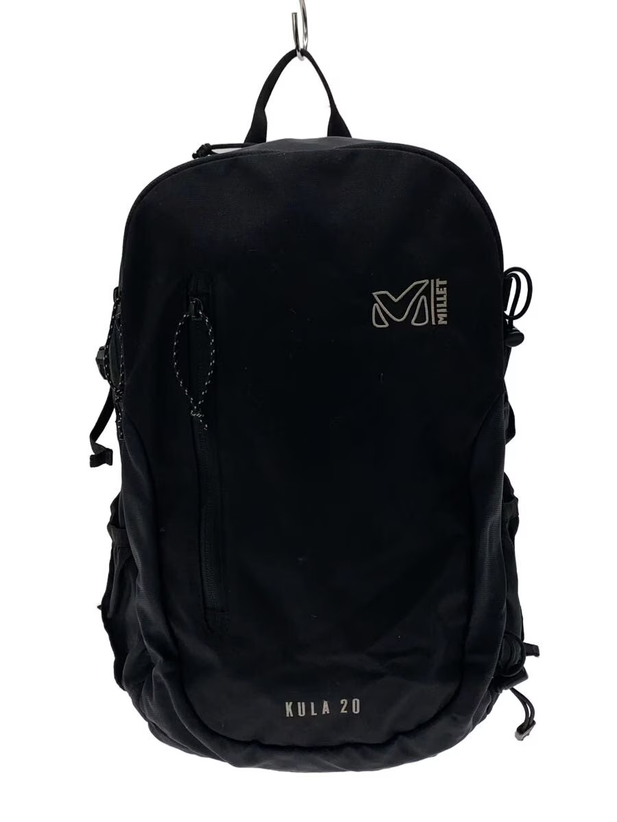 MILLET Backpack Polyester Black Solid from Japan - image 2