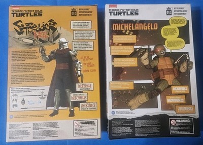 LOT 2 BST AXN Teenage Mutant Ninja Turtles TMNT Shredder