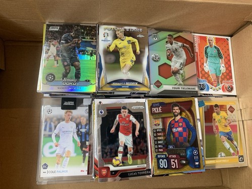 750+ Bulk Fußball Karten Konvolut - Topps / Panini / Prizm / Merlin / Futera