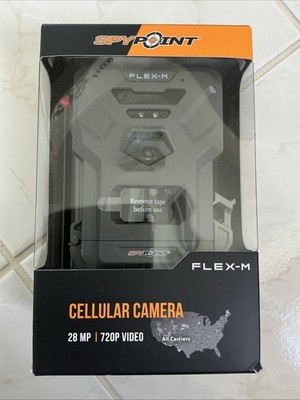 Spypoint FLEX-M - 28MP / 720p Video w/ Sound Cellular Trail Camera