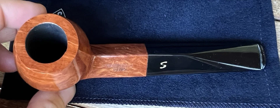 Savinelli Siena Smooth Straight Bulldog (510 KS) 9mm Filter Pipe - New - Image 2 of 4