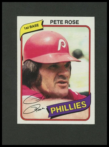 1980 Topps #540 Pete Rose Baseball Card