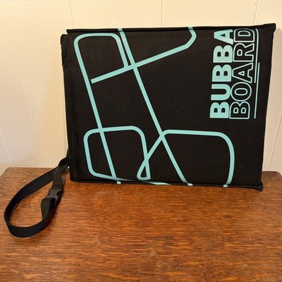 Bubba Board Airplane Seat Extender Travel Bed Blue Used W/Carrying Strap