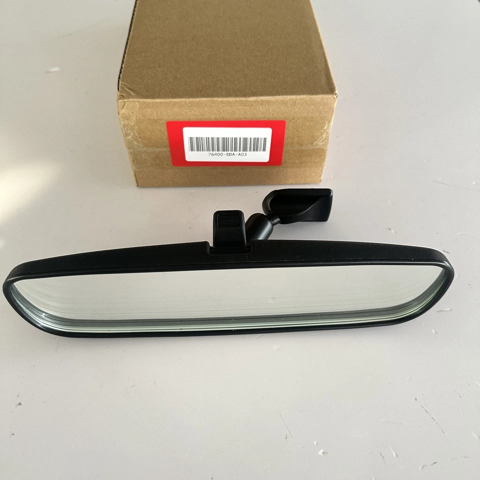 Black RearView Mirror For 2003-2012 Honda Accord Sedan Coupe 2/4-Door Foto 2 de 4
