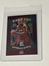 2023-24 Panini Donruss Optic Shaquille O'Neal Winner Stays Purple #17 Heat