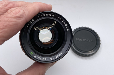 Mamiya Sekor C 55mm f/2.8 Lens for M645 1000S Super Pro TL – Sharp