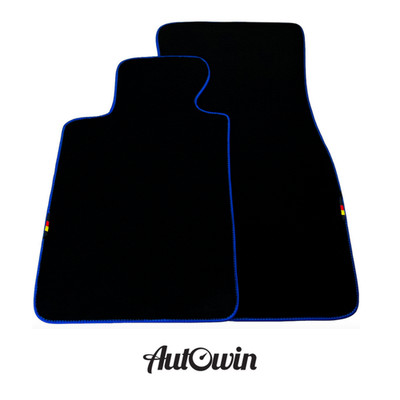 AutoWin Brand Black Floor Mats for BMW Z3 Series E36 Convertible (1996-2002)