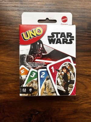 Star Wars UNO Card Game   Mattel Edition, New Sealed (Special  Force  Mechanic)