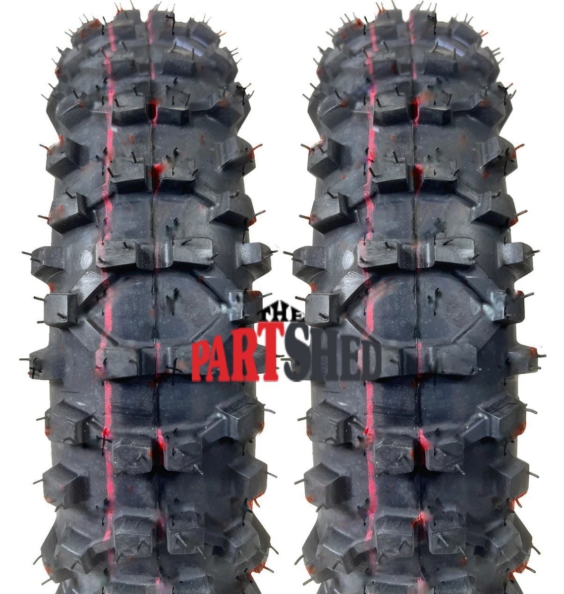 Yamaha PW50 TTR50 Front Rear Tire Tube Set 2.50-10 AMS Bite MX TTR