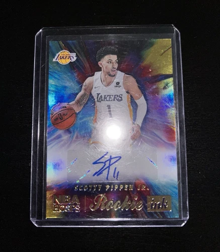 2022-23 PANINI NBA HOOPS ROOKIE INK SCOTTY PIPPEN JR AUTO #RI-SPJ LAKERS